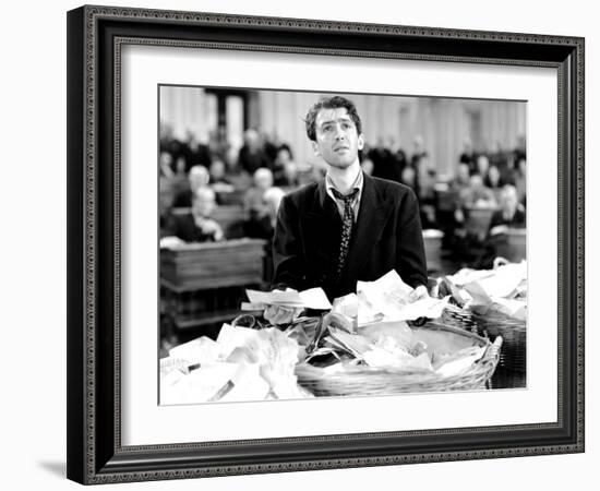 Mr. Smith Goes to Washington, James Stewart, 1939-null-Framed Photo