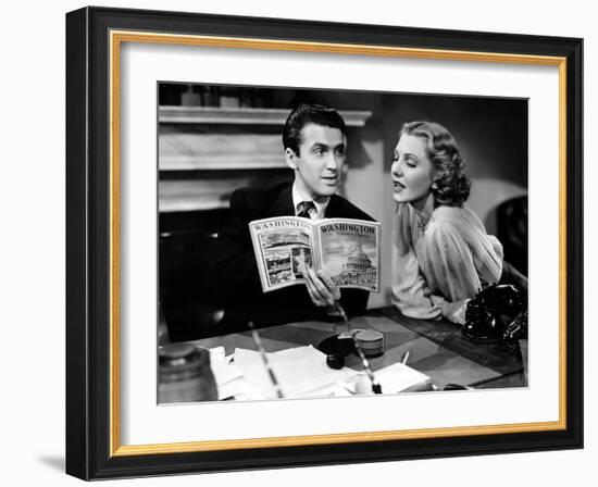 Mr. Smith Goes To Washington, James Stewart, Jean Arthur, 1939-null-Framed Photo