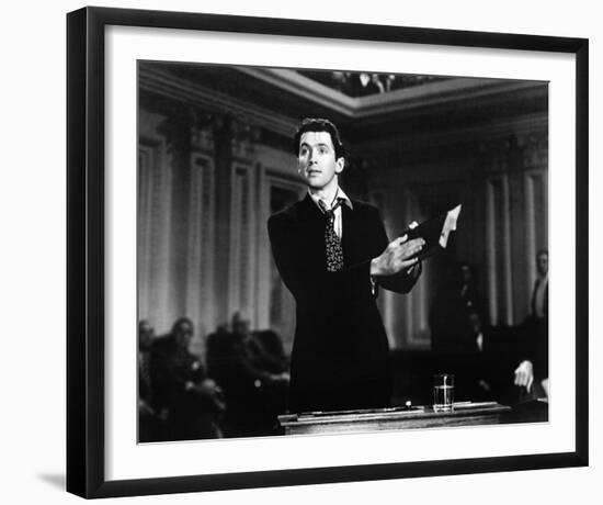 Mr. Smith Goes to Washington, James Stewart-null-Framed Photo