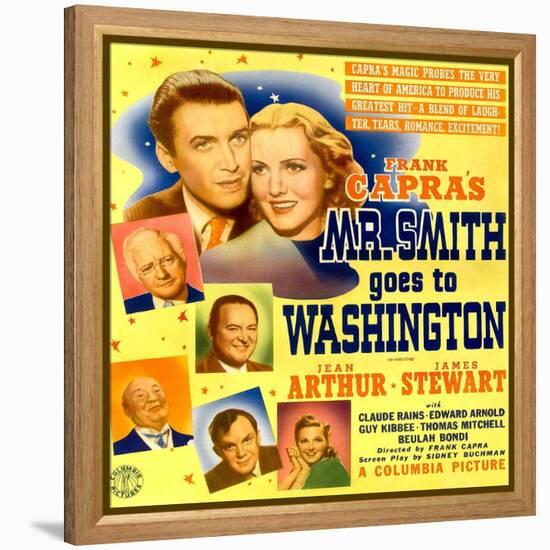 Mr. Smith Goes to Washington-null-Framed Stretched Canvas