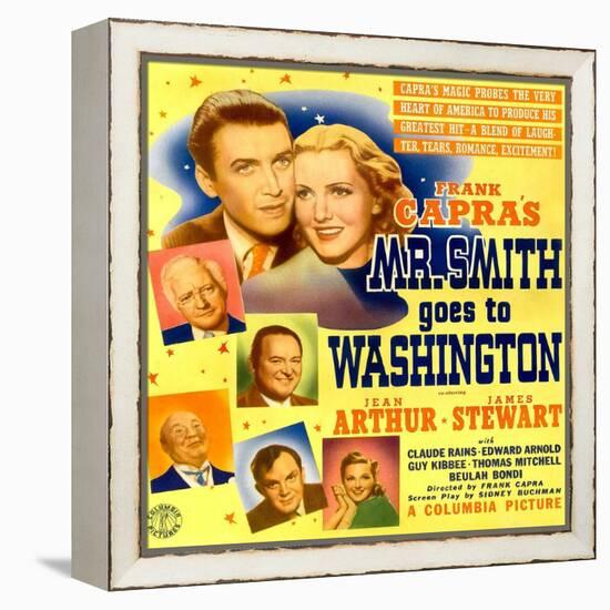 Mr. Smith Goes to Washington-null-Framed Stretched Canvas