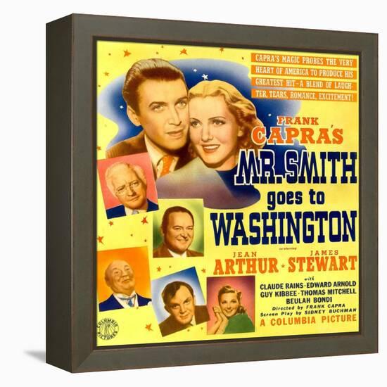 Mr. Smith Goes to Washington-null-Framed Stretched Canvas