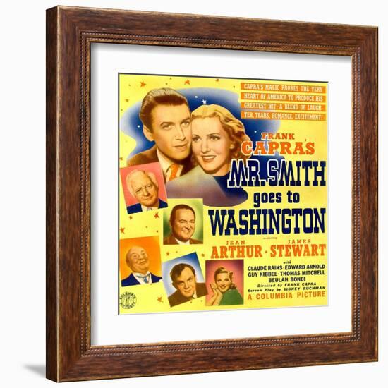 Mr. Smith Goes to Washington-null-Framed Art Print