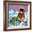 Mr. Snowman - Jack & Jill-Cynthia Koehler-Framed Giclee Print