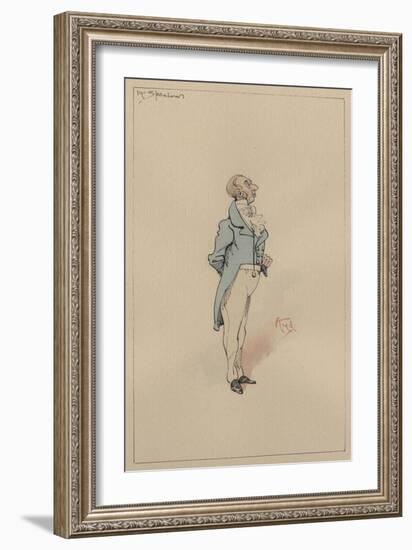 Mr Spenlow, C.1920s-Joseph Clayton Clarke-Framed Giclee Print