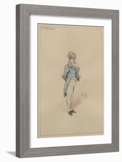 Mr Spenlow, C.1920s-Joseph Clayton Clarke-Framed Giclee Print