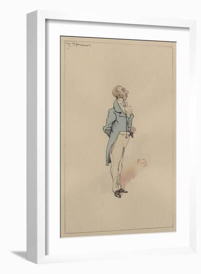 Mr Spenlow, C.1920s-Joseph Clayton Clarke-Framed Giclee Print