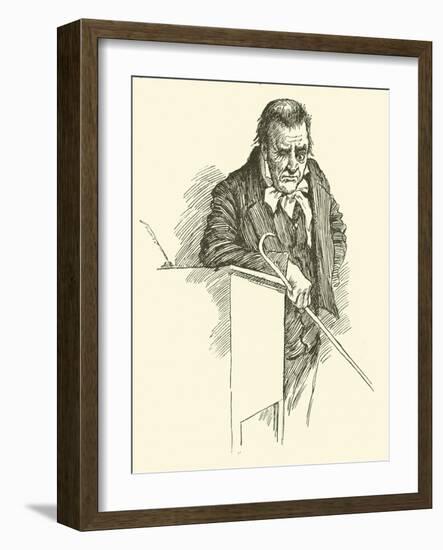 Mr Squeers-Harold Copping-Framed Giclee Print