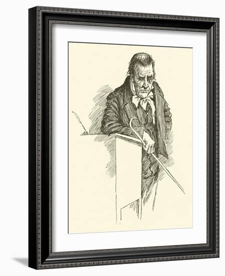 Mr Squeers-Harold Copping-Framed Giclee Print