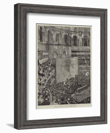 Mr Stanley at the Albert Hall-null-Framed Giclee Print