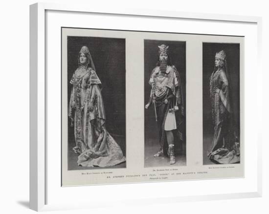 Mr Stephen Phillips's New Play, Herod, at Her Majesty's Theatre-null-Framed Giclee Print