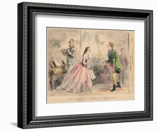 Mr. Stotford - Master of Staghounds, 1865-John Leech-Framed Giclee Print