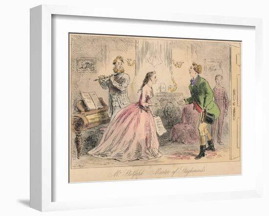 Mr. Stotford - Master of Staghounds, 1865-John Leech-Framed Giclee Print