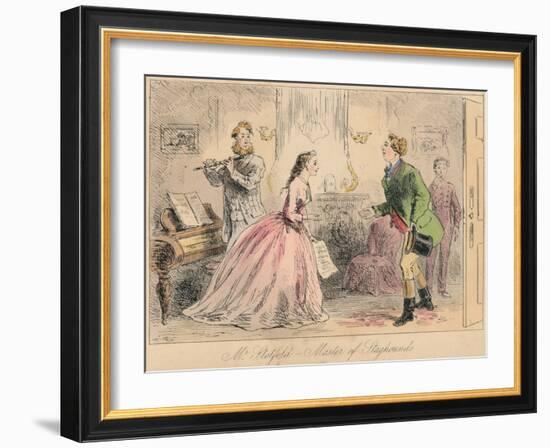 Mr. Stotford - Master of Staghounds, 1865-John Leech-Framed Giclee Print