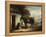 Mr Stuart's Favourite Hunter, Vagabond and His Flatcoated Retriever, Nell by a Cottage Door-John Ferneley, Sr-Framed Premier Image Canvas