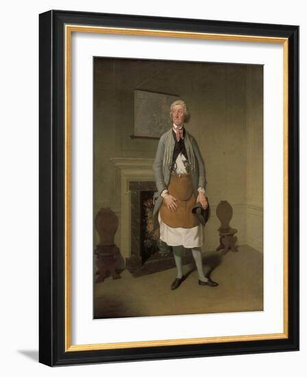 Mr Suett as Dicky Gossip in 'My Grandmother', 1797-Samuel de Wilde-Framed Giclee Print