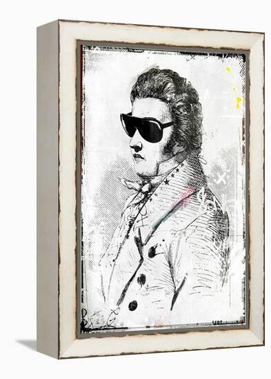 Mr Sunglasses Ii, 2016 (Collage on Canvas)-Teis Albers-Framed Premier Image Canvas