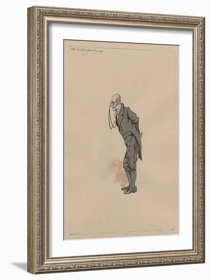 Mr Tulkinghorn, C.1920s-Joseph Clayton Clarke-Framed Giclee Print