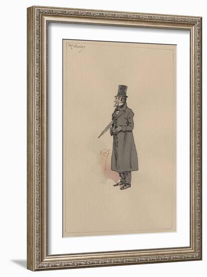 Mr Vholes, C.1920s-Joseph Clayton Clarke-Framed Giclee Print