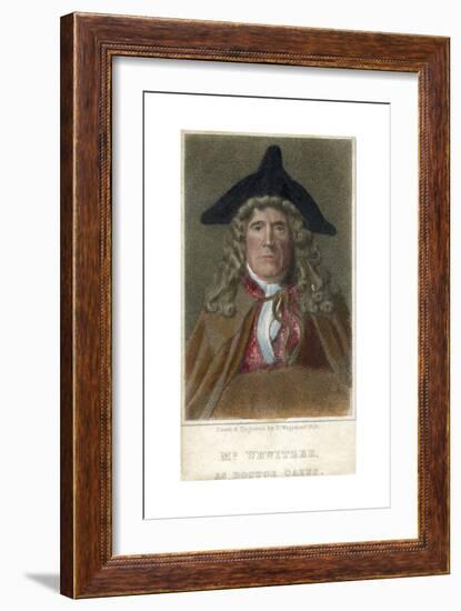 Mr Wewitzer as Doctor Caius, 1819-Thomas Charles Wageman-Framed Giclee Print