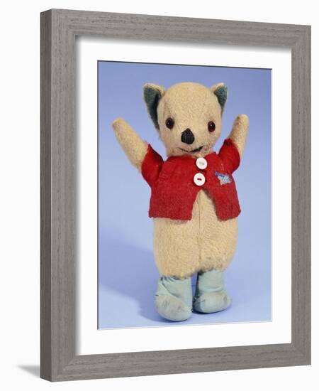 Mr Whoppit, Teddy Bear Mascot of Speed Record Breaker, circa 1956-Merrythought-Framed Giclee Print