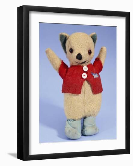 Mr Whoppit, Teddy Bear Mascot of Speed Record Breaker, circa 1956-Merrythought-Framed Giclee Print