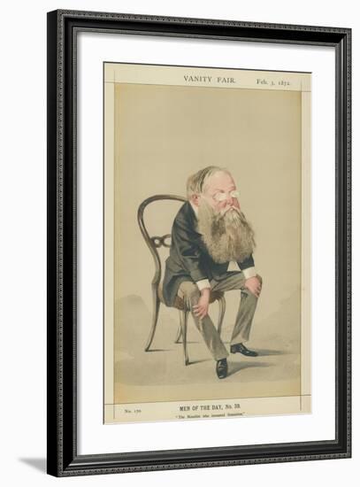 Mr Wilkie Collins-Adriano Cecioni-Framed Giclee Print