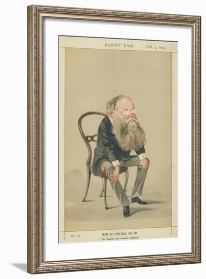 Mr Wilkie Collins-Adriano Cecioni-Framed Giclee Print