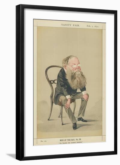 Mr Wilkie Collins-Adriano Cecioni-Framed Giclee Print