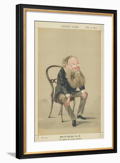 Mr Wilkie Collins-Adriano Cecioni-Framed Giclee Print