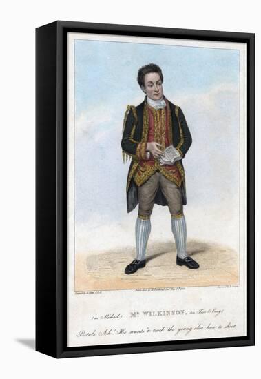 Mr Wilkinson as Michael in Free and Easy, 1822-R Cooper-Framed Premier Image Canvas