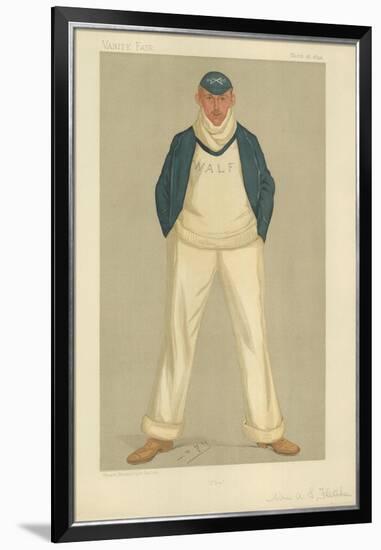 Mr William Alfred Littledale Fletcher-Sir Leslie Ward-Framed Premium Giclee Print