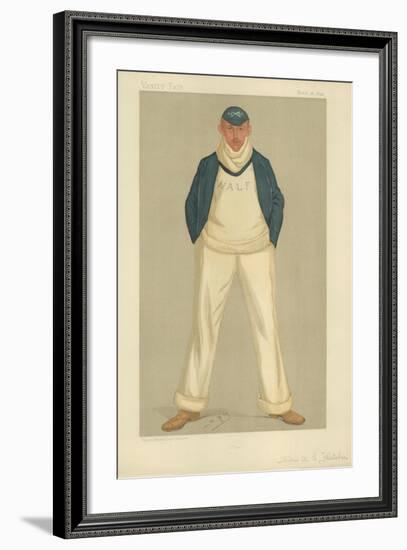 Mr William Alfred Littledale Fletcher-Sir Leslie Ward-Framed Giclee Print