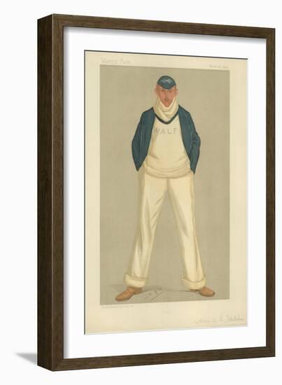 Mr William Alfred Littledale Fletcher-Sir Leslie Ward-Framed Giclee Print