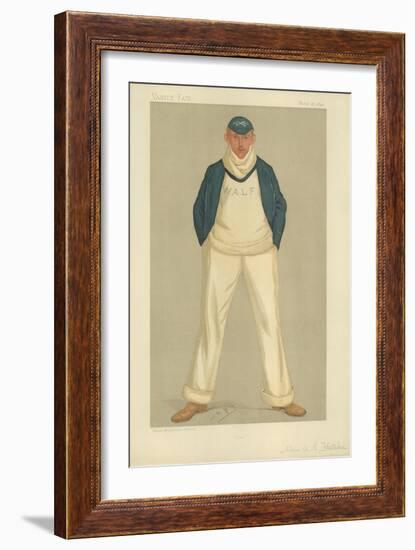 Mr William Alfred Littledale Fletcher-Sir Leslie Ward-Framed Giclee Print