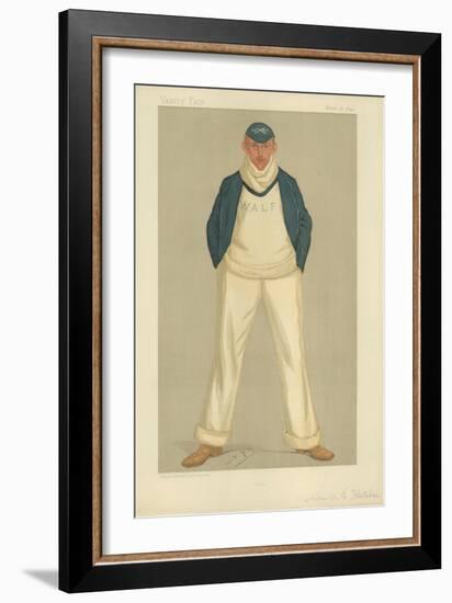 Mr William Alfred Littledale Fletcher-Sir Leslie Ward-Framed Giclee Print