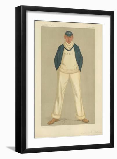 Mr William Alfred Littledale Fletcher-Sir Leslie Ward-Framed Giclee Print