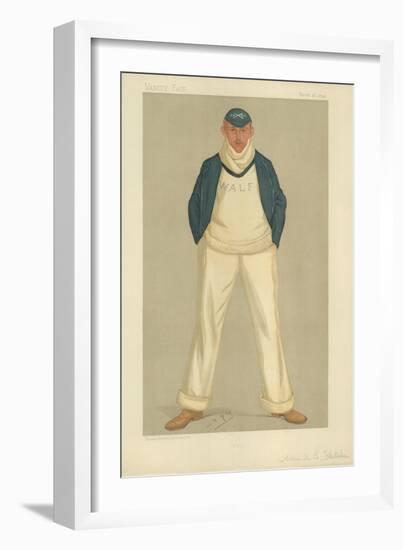 Mr William Alfred Littledale Fletcher-Sir Leslie Ward-Framed Giclee Print