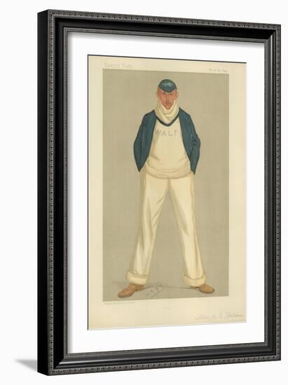 Mr William Alfred Littledale Fletcher-Sir Leslie Ward-Framed Giclee Print