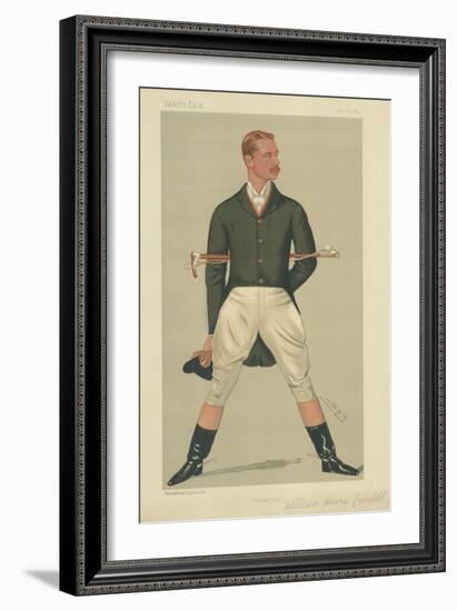 Mr William Henry Grenfell-Sir Leslie Ward-Framed Giclee Print