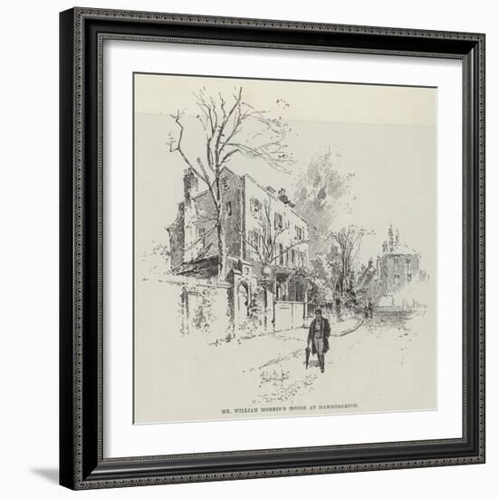 Mr William Morris's House at Hammersmith-Herbert Railton-Framed Giclee Print