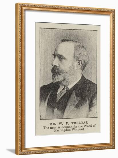 Mr William Purdie Treloar-null-Framed Giclee Print