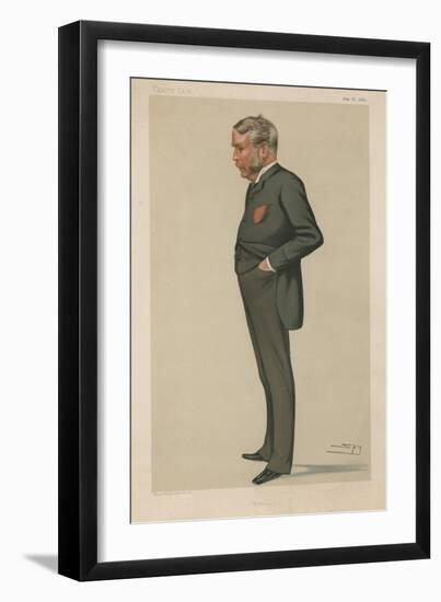 Mr William Schwenck Gilbert-Leslie Matthew Ward-Framed Giclee Print