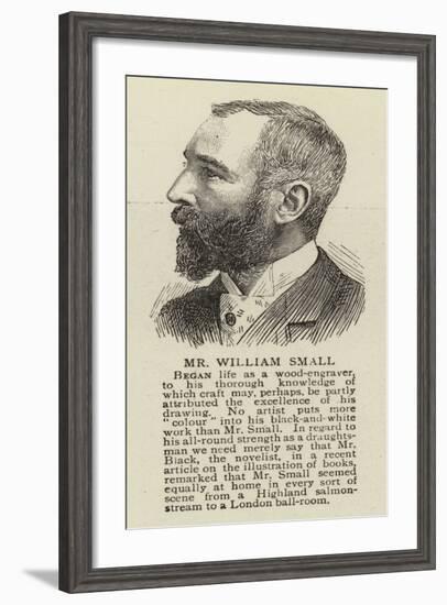 Mr William Small-null-Framed Giclee Print