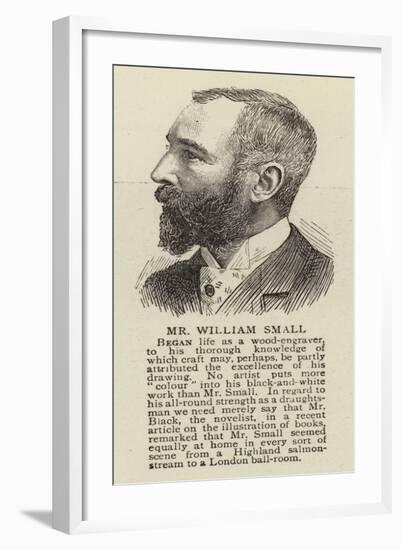 Mr William Small-null-Framed Giclee Print