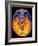 MRI Brain Scan-PASIEKA-Framed Photographic Print