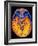 MRI Brain Scan-PASIEKA-Framed Photographic Print