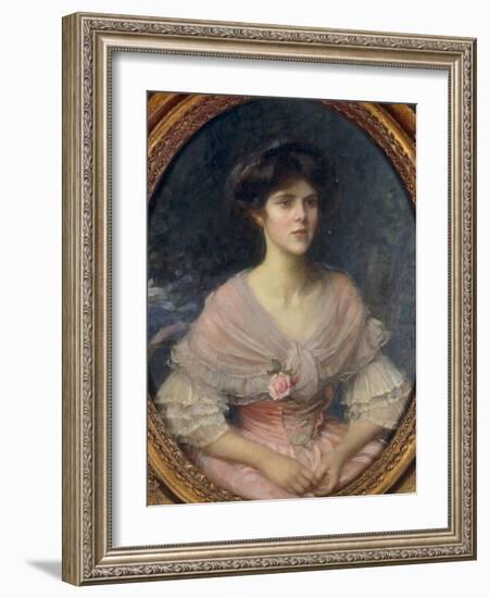 Mrs A.P. Henderson, 1908-John William Waterhouse-Framed Giclee Print