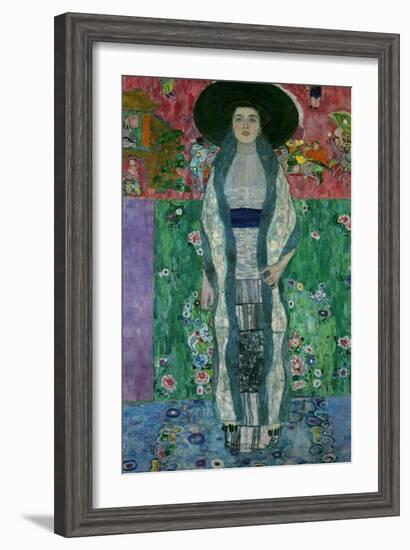 Mrs, Adele Bloch-Bauer II, circa 1912-Gustav Klimt-Framed Giclee Print