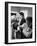 Mrs. Alfonso La Falce Kissing Baby Son at Family Reunion Dinner-Ralph Morse-Framed Photographic Print